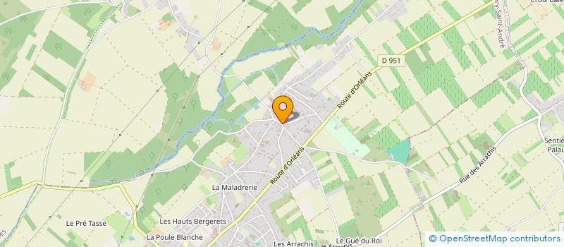 localisation de l'entreprise LGSN à CLERY-SAINT-ANDRE