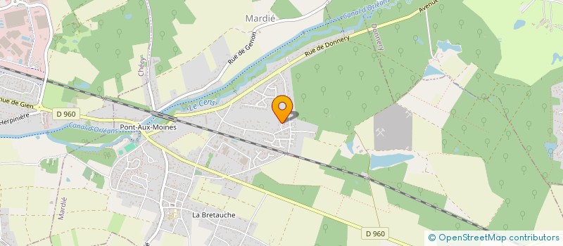 localisation de l'entreprise LGST4D à MARDIE