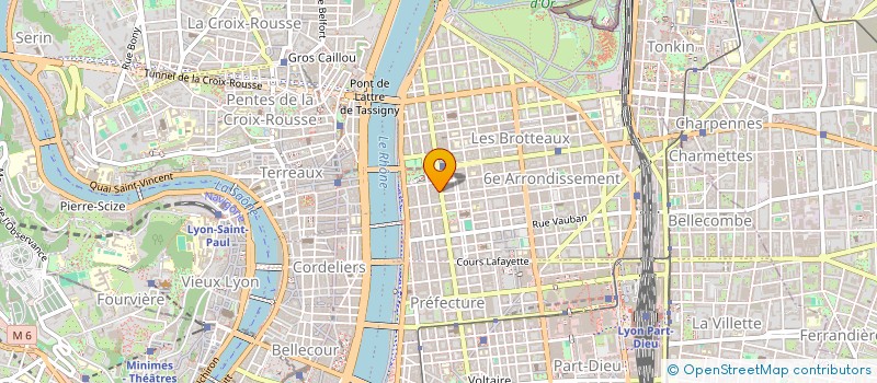 localisation de l'entreprise LGT  LYON