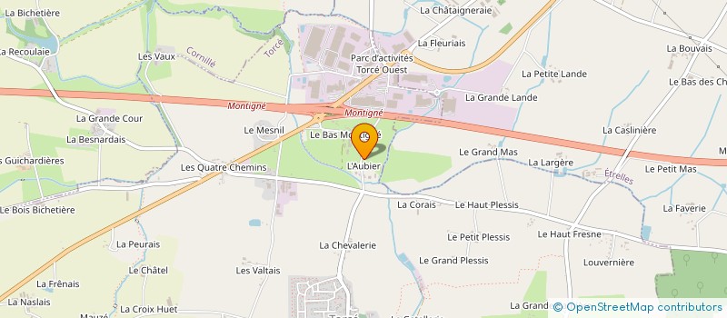 localisation de l'entreprise LGT  TORCE