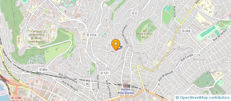 localisation de l'entreprise LGV 1  MONT-SAINT-AIGNAN