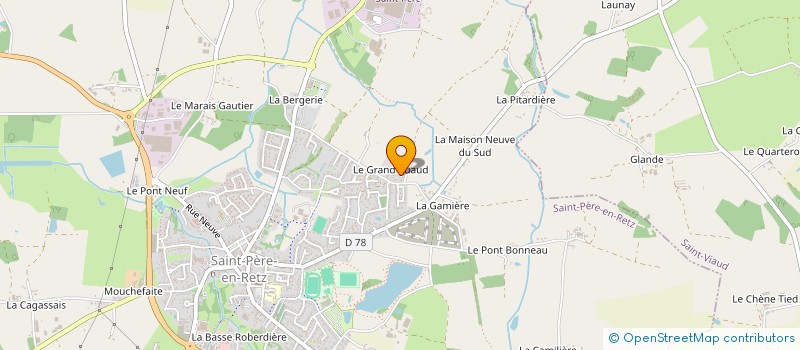 localisation de l'entreprise LGV  SAINT-PERE-EN-RETZ