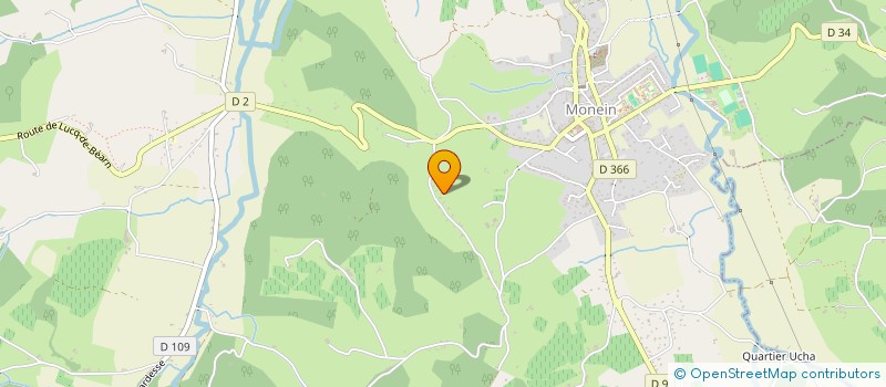 localisation de l'entreprise LGV à MONEIN