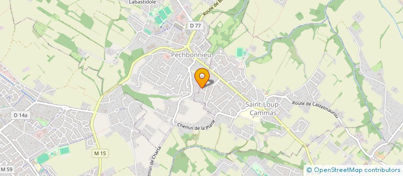 localisation de l'entreprise LGV PRO  SAINT-LOUP-CAMMAS