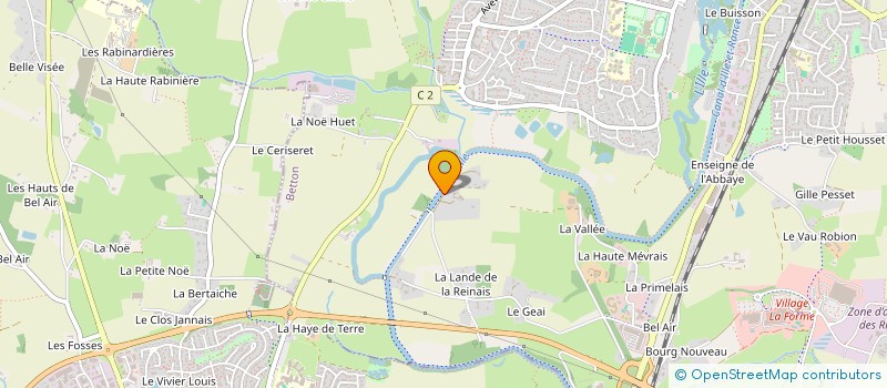 localisation de l'entreprise LGVC  BETTON