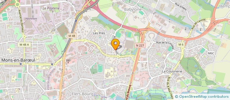 localisation de l'entreprise LGW à VILLENEUVE-D'ASCQ