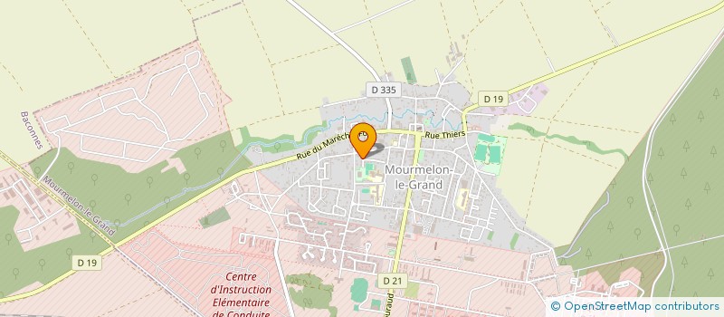 localisation de l'entreprise LGX  MOURMELON LE GRAND