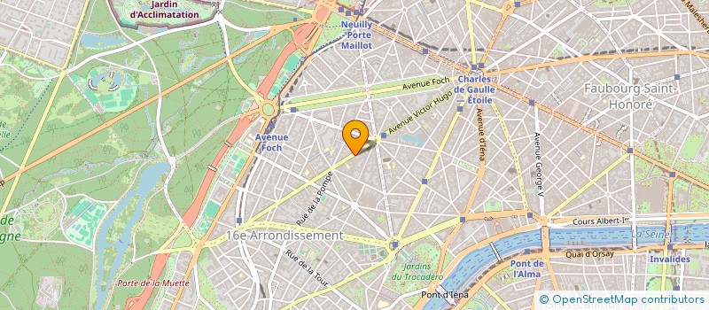 localisation de l'entreprise LGX  PARIS