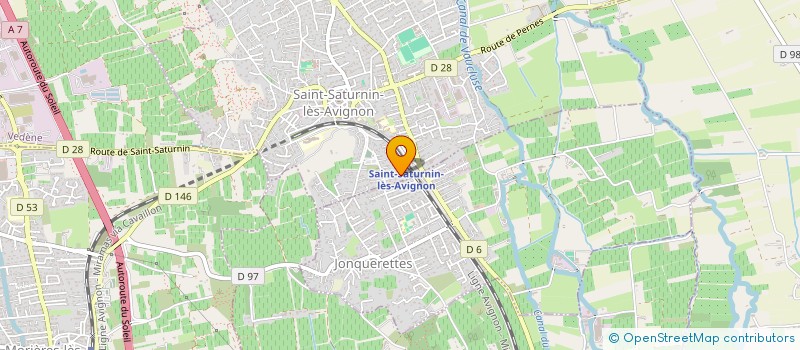 localisation de l'entreprise LGX CONSTRUCTIONS à SAINT-SATURNIN-LES-AVIGNON