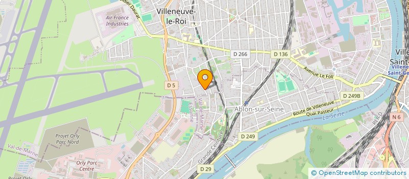 localisation de l'entreprise LGY SOUNDWORKS  VILLENEUVE-LE-ROI