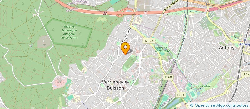 localisation de l'entreprise LGYCONSULT à VERRIERES-LE-BUISSON