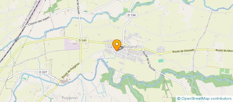 localisation de l'entreprise LGZ  LA BATIE-ROLLAND