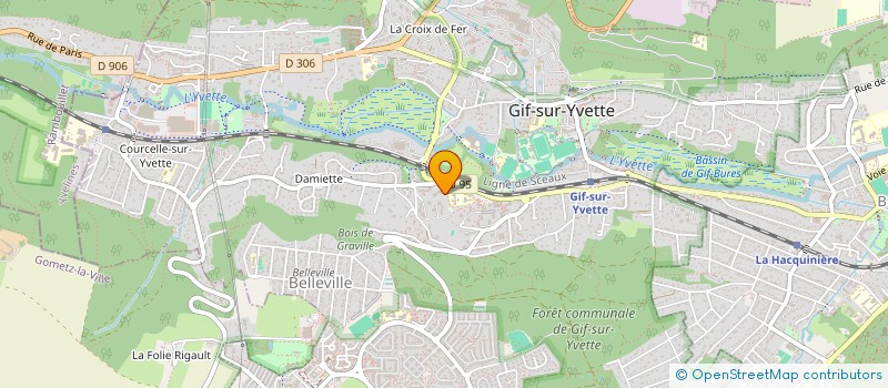 localisation de l'entreprise LH 2 à GIF-SUR-YVETTE
