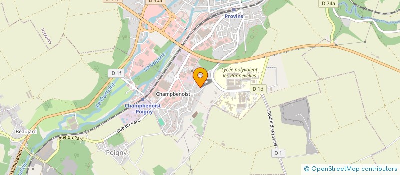 localisation de l'entreprise LH  PROVINS