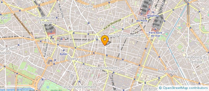 localisation de l'entreprise LH  PARIS