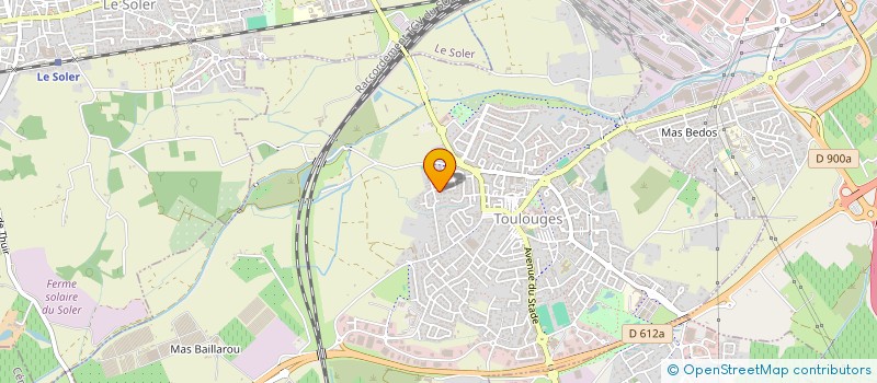 localisation de l'entreprise LH à TOULOUGES