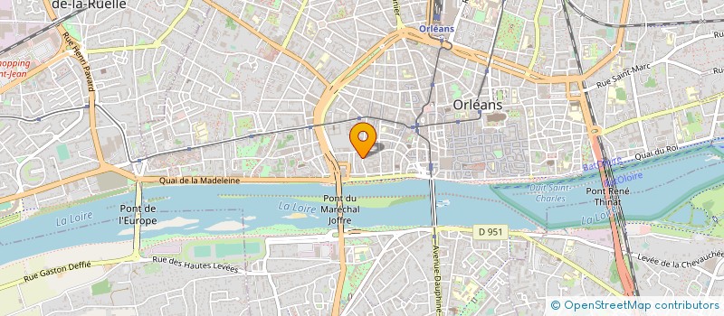 localisation de l'entreprise LH à ORLEANS