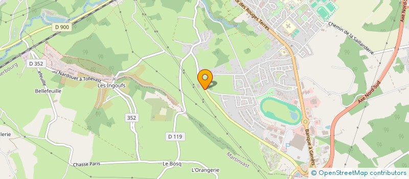 localisation de l'entreprise LH  CHERBOURG-EN-COTENTIN