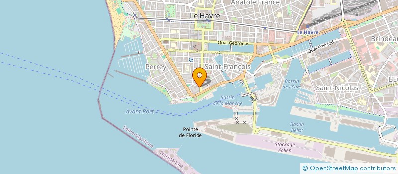 localisation de l'entreprise LH  LE HAVRE