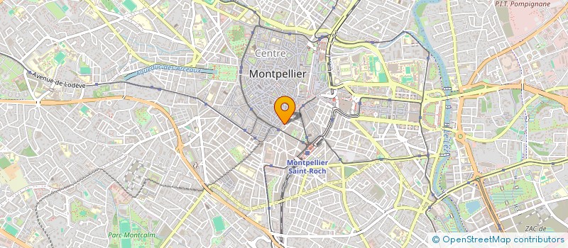 localisation de l'entreprise LH AGRICULTURE à MONTPELLIER