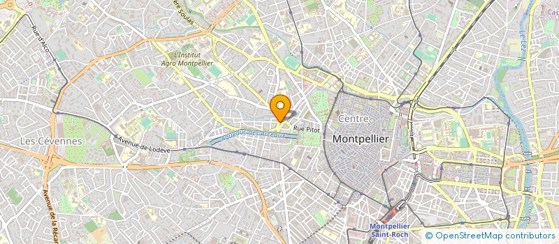localisation de l'entreprise LH AUDITION à MONTPELLIER