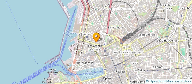 localisation de l'entreprise LH AUTO à MARSEILLE