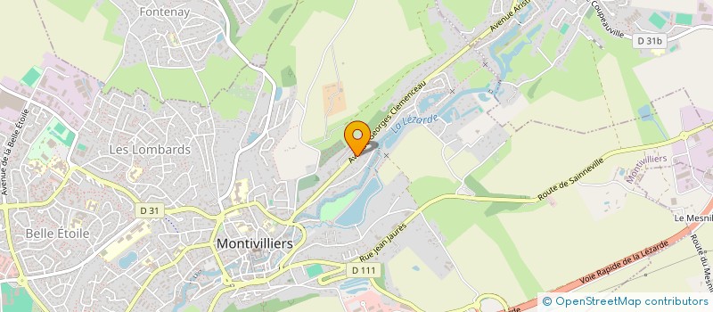 localisation de l'entreprise LH AVENUE  LE HAVRE