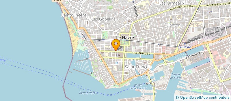 localisation de l'entreprise LH BIO à LE HAVRE