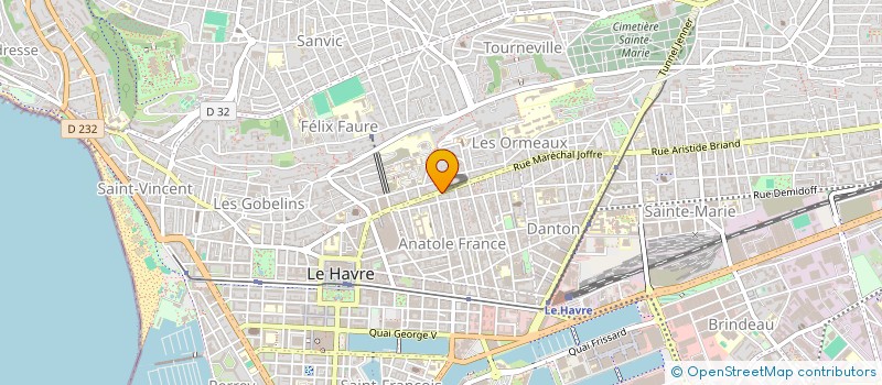 localisation de l'entreprise LH COLIS SURPRISES à LE HAVRE