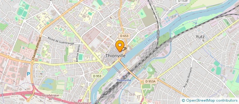 localisation de l'entreprise LH COMMUNICATION à THIONVILLE