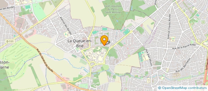 localisation de l'entreprise LH CONCIERGERIE à LA QUEUE-EN-BRIE