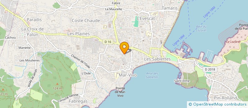 localisation de l'entreprise LH CONSEIL à LA SEYNE-SUR-MER