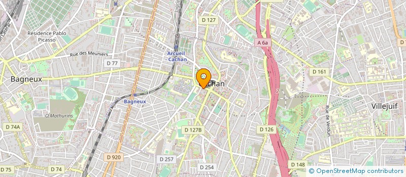 localisation de l'entreprise LH CONSEIL CX à SAINT-OUEN-SUR-SEINE