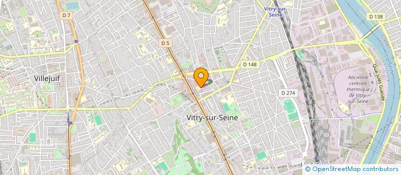 localisation de l'entreprise LH EQUIPEMENT CHR à VITRY-SUR-SEINE