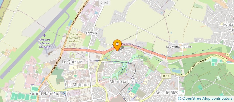 localisation de l'entreprise LH FRANCISCOPOLIS à LE HAVRE