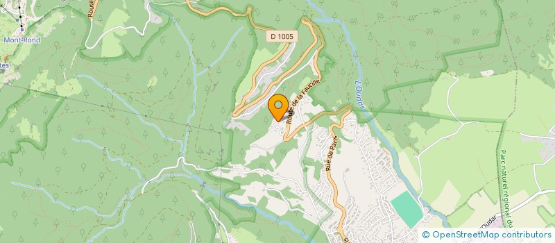 localisation de l'entreprise LH GEX  GEX