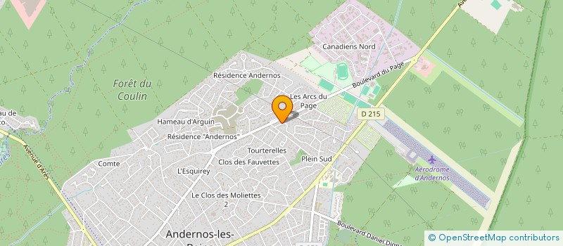 localisation de l'entreprise LH HABITAT  ANDERNOS-LES-BAINS