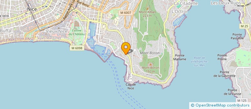 localisation de l'entreprise LH INVEST  NICE
