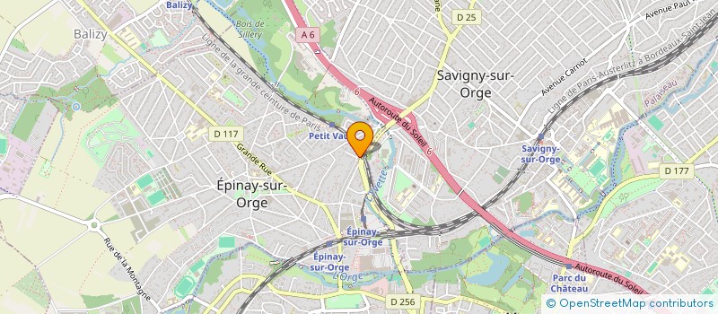 localisation de l'entreprise LH INVEST  EPINAY-SUR-ORGE