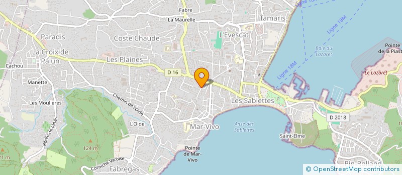 localisation de l'entreprise LH INVEST  LA SEYNE-SUR-MER