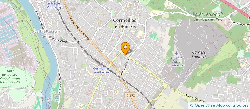 localisation de l'entreprise LH IT CONSULTING  CORMEILLES-EN-PARISIS