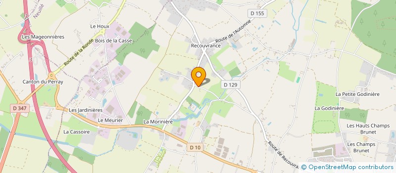 localisation de l'entreprise LH MENUISERIE SERVICES  ALLONNES