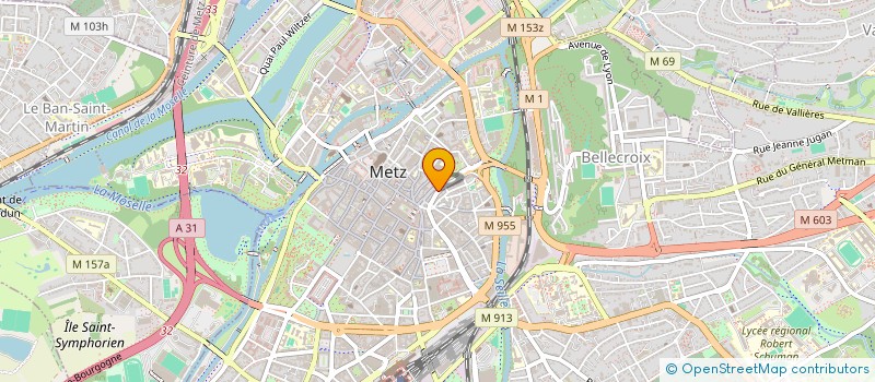 localisation de l'entreprise LH MERE & FILS  METZ