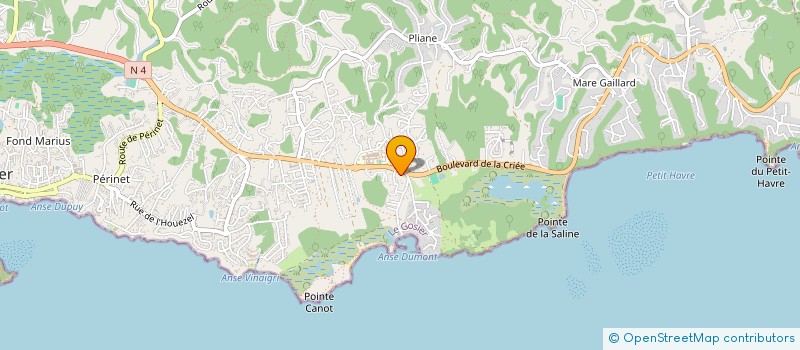 localisation de l'entreprise LH PRESTIGE  LE GOSIER