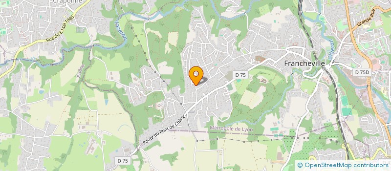 localisation de l'entreprise LH SECRETARIAT  FRANCHEVILLE