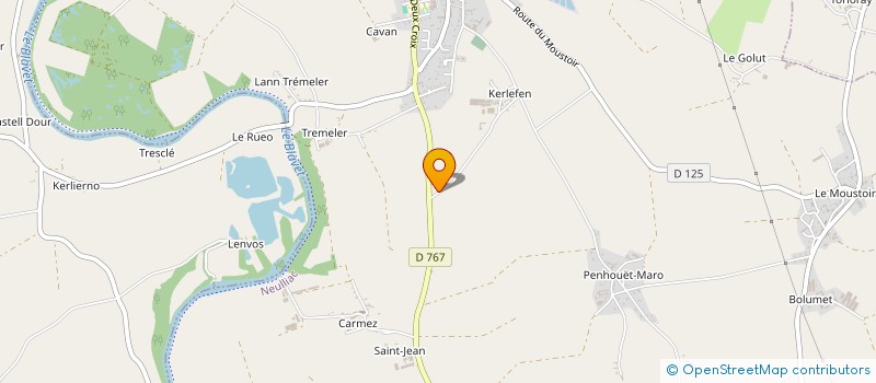 localisation de l'entreprise LH SERVICES  NEULLIAC