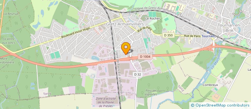 localisation de l'entreprise LH TRANSPORTS  CHESSY