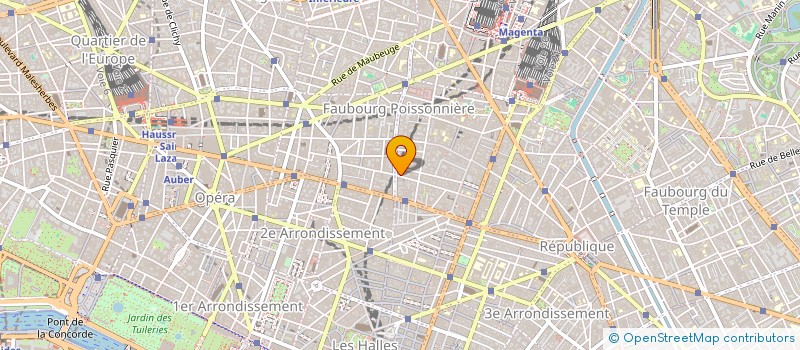 localisation de l'entreprise LH2  PARIS