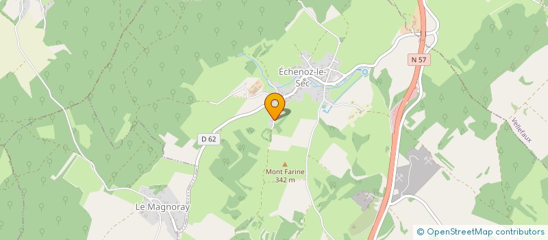 localisation de l'entreprise LH2B  ECHENOZ-LE-SEC