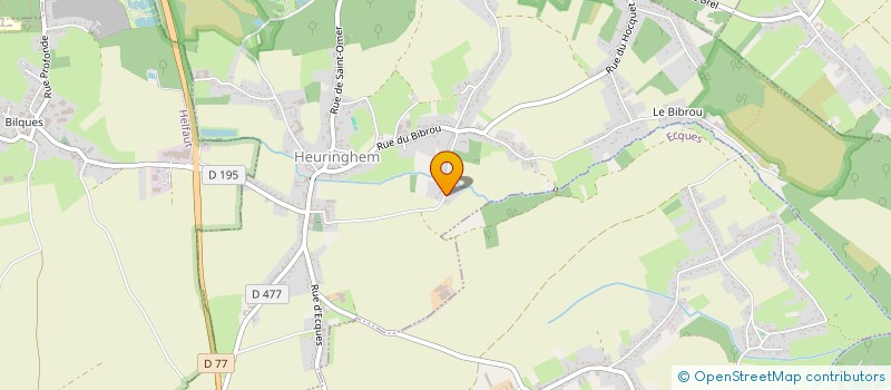 localisation de l'entreprise LH7  HEURINGHEM